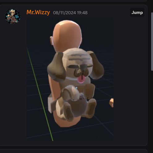 Doggo Backpack 3D Asset