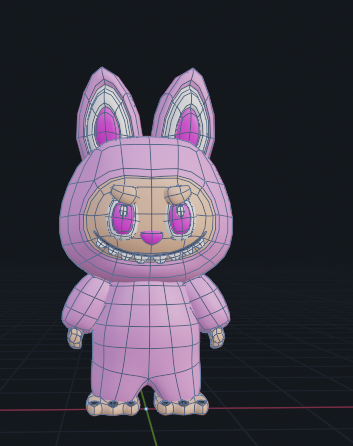 Labubu 3D Asset